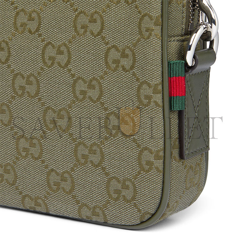G*u*i gg canvas small crossbody bag 834802 (23*15*5cm)